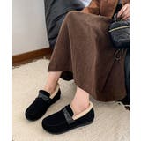 ファーモカシンシューズ レディース裏起毛 | ANGELCLOSET | 詳細画像3