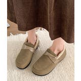 ファーモカシンシューズ レディース裏起毛 | ANGELCLOSET | 詳細画像5