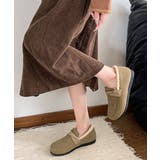 ファーモカシンシューズ レディース裏起毛 | ANGELCLOSET | 詳細画像8
