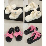 プラットフォームサンダル 韓国風 リゾートサンダル | SUNSHINE CLOSET | 詳細画像16 