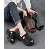 ボリュームソールサボサンダル 履きやすい夏靴歩きやすい 韓国風コンフォートミュー… | SUNSHINE CLOSET | 詳細画像22