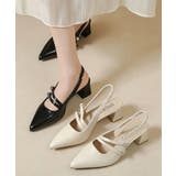 痛くないチャンキーヒールシューズ太ヒールミュールレディース歩きやすい可愛いビジュ… | SUNSHINE CLOSET | 詳細画像10 