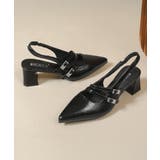 痛くないチャンキーヒールシューズ太ヒールミュールレディース歩きやすい可愛いビジュ… | SUNSHINE CLOSET | 詳細画像13 