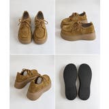 大人可愛いスエード調パンプス ボリュームソール カジュアルシューズラウンドトゥ歩… | SUNSHINE CLOSET | 詳細画像18
