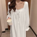 パジャマ レディース ワンピース 春夏秋 | ANGELCLOSET | 詳細画像5