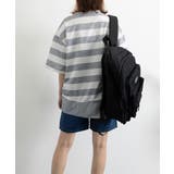 ビッグTシャツ ボーダー柄 ゆったり夏t | ANGELCLOSET | 詳細画像13