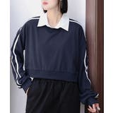 ショート丈 サイドラインスウェット裏起毛 | SUNSHINE CLOSET | 詳細画像1 