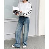 ショート丈 サイドラインスウェット裏起毛 | SUNSHINE CLOSET | 詳細画像14 