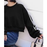 ショート丈 サイドラインスウェット裏起毛 | SUNSHINE CLOSET | 詳細画像2 