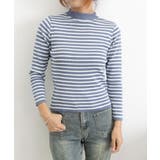 ボーダー柄ニットロールネックプルオーバー | SUNSHINE CLOSET | 詳細画像19