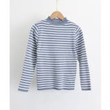 ボーダー柄ニットロールネックプルオーバー | SUNSHINE CLOSET | 詳細画像26