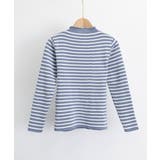 ボーダー柄ニットロールネックプルオーバー | SUNSHINE CLOSET | 詳細画像27
