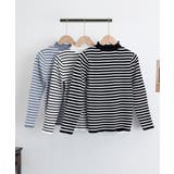 ボーダー柄ニットロールネックプルオーバー | SUNSHINE CLOSET | 詳細画像28