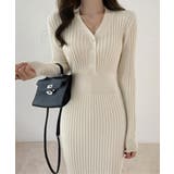 タイトニットワンピース ロングワンピース | SUNSHINE CLOSET | 詳細画像2