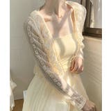 レースボレロカーディガン シアートップス | SUNSHINE CLOSET | 詳細画像2 