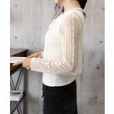 レースボレロカーディガン シアートップス | SUNSHINE CLOSET | 詳細画像21 