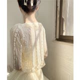 レースボレロカーディガン シアートップス | SUNSHINE CLOSET | 詳細画像3 