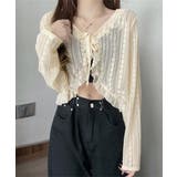 レースボレロカーディガン シアートップス | SUNSHINE CLOSET | 詳細画像4 