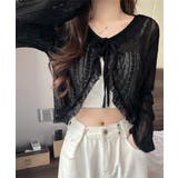 レースボレロカーディガン シアートップス | SUNSHINE CLOSET | 詳細画像7 