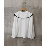 レディース バイカラーシャツブラウス フレンチガーリー | SUNSHINE CLOSET | 詳細画像16 