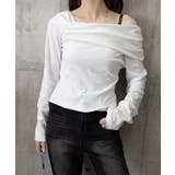 ワンオフショルダーTシャツ肩出しトップス | SUNSHINE CLOSET | 詳細画像16 
