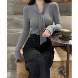 リボンタイ付きトップス ボウタイtシャツ | SUNSHINE CLOSET | 詳細画像12 