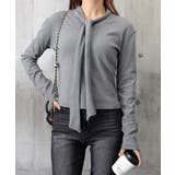 リボンタイ付きトップス ボウタイtシャツ | SUNSHINE CLOSET | 詳細画像17 