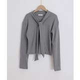 リボンタイ付きトップス ボウタイtシャツ | SUNSHINE CLOSET | 詳細画像23 