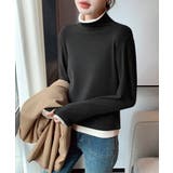 ハイネックトップス レイヤード風 長袖T | SUNSHINE CLOSET | 詳細画像9 