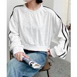 サイドライン スウェットシャツショート丈 | SUNSHINE CLOSET | 詳細画像2 