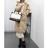 フェイクダウンコート ロング 中綿コード | SUNSHINE CLOSET | 詳細画像17 