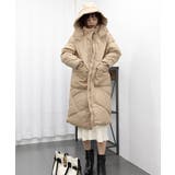 フェイクダウンコート ロング 中綿コード | SUNSHINE CLOSET | 詳細画像18 