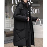 フェイクダウンコート ロング 中綿コード | SUNSHINE CLOSET | 詳細画像3 