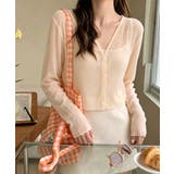 レディース 涼感クロップド丈カーディガン 透け感 | SUNSHINE CLOSET | 詳細画像14 