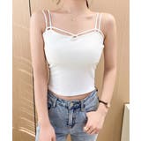 カップ付きキャミソール ダブルストラップ | SUNSHINE CLOSET | 詳細画像3 