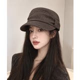 立体シルエットマドロスハットつば付き帽子リボンワークキャップ小顔見えレディース秋… | SUNSHINE CLOSET | 詳細画像1