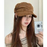 クラシカルつば付きワークキャップサイズ調節可能 シンプル無地大人カジュアルぼうし… | SUNSHINE CLOSET | 詳細画像16