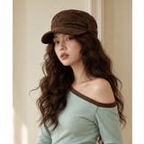 クラシカルつば付きワークキャップサイズ調節可能 シンプル無地大人カジュアルぼうし… | SUNSHINE CLOSET | 詳細画像2