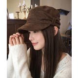 クラシカルつば付きワークキャップサイズ調節可能 シンプル無地大人カジュアルぼうし… | SUNSHINE CLOSET | 詳細画像5