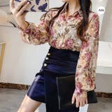 シャツブラウス 花柄 シアーブラウス長袖 | SUNSHINE CLOSET | 詳細画像14 