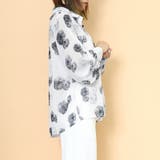 シャツブラウス 花柄 シアーブラウス長袖 | SUNSHINE CLOSET | 詳細画像18 