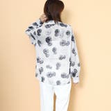 シャツブラウス 花柄 シアーブラウス長袖 | SUNSHINE CLOSET | 詳細画像19 