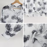 シャツブラウス 花柄 シアーブラウス長袖 | SUNSHINE CLOSET | 詳細画像4 