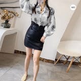 シャツブラウス 花柄 シアーブラウス長袖 | SUNSHINE CLOSET | 詳細画像5 