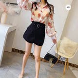 シャツブラウス 花柄 シアーブラウス長袖 | SUNSHINE CLOSET | 詳細画像7 