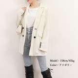 テーラードジャケットレディース春アウター | SUNSHINE CLOSET | 詳細画像15 