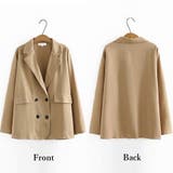 ダブルテーラードジャケットレディース春夏 | SUNSHINE CLOSET | 詳細画像3 