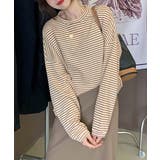 ボーダーTシャツ レディース長袖tシャツ | ANGELCLOSET | 詳細画像12