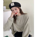 ボーダーTシャツ レディース長袖tシャツ | ANGELCLOSET | 詳細画像4