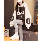 ボアフリースパーカーもこもこ フーディー | SUNSHINE CLOSET | 詳細画像11 